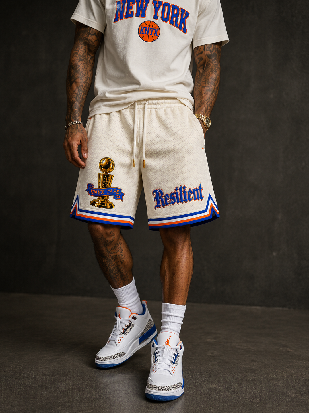KNYX Tape Championship Mesh Shorts — Pre-Order